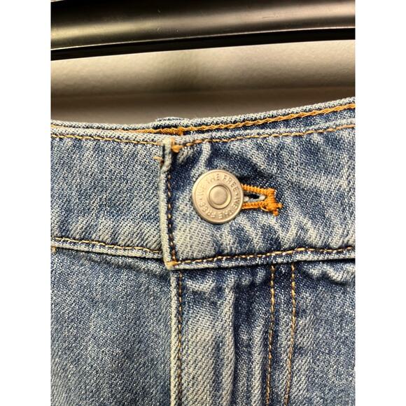 We the Free Skirt Womens size 29 denim Mini raw hem Skater Jean Festival - Picture 7 of 9